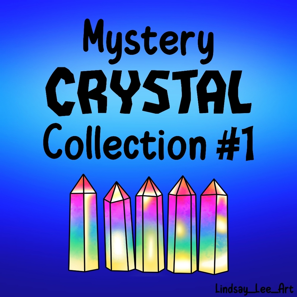 Mystery Crystal 13 Pc Treasure Box #1